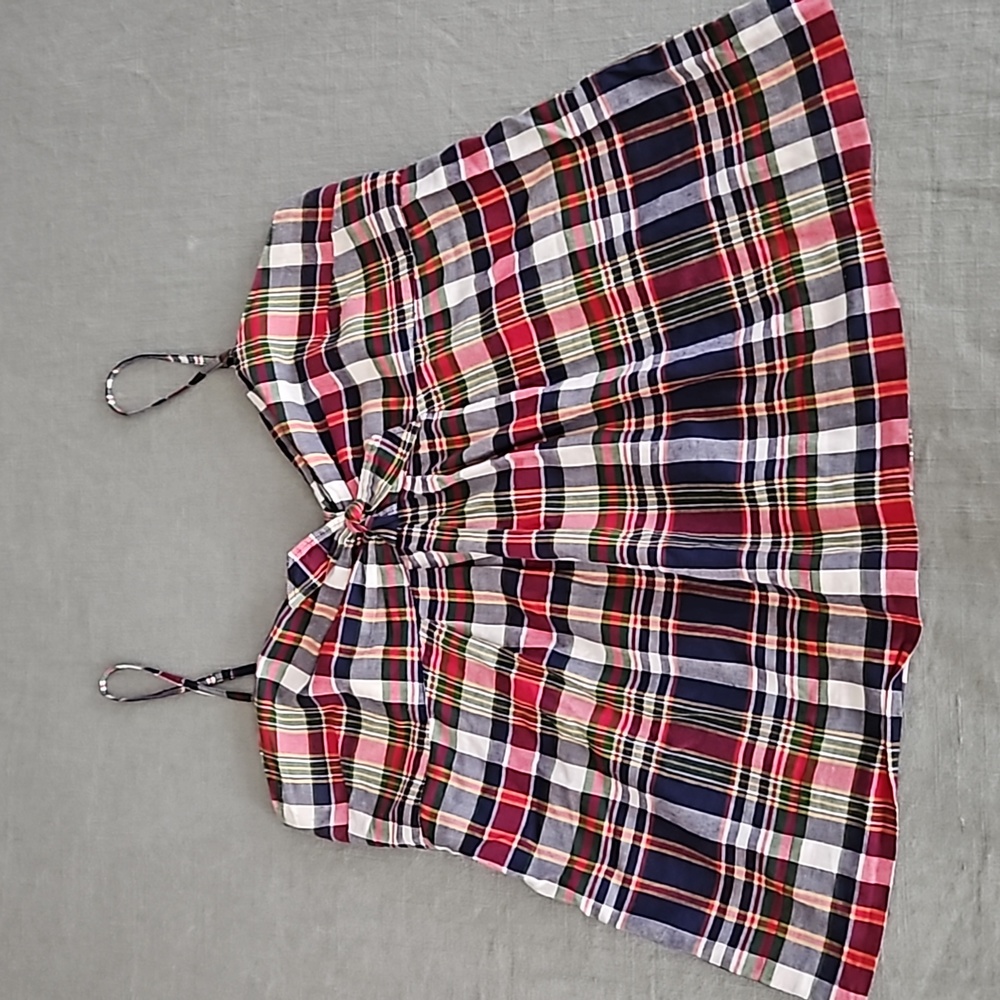 J Crew Plaid Top